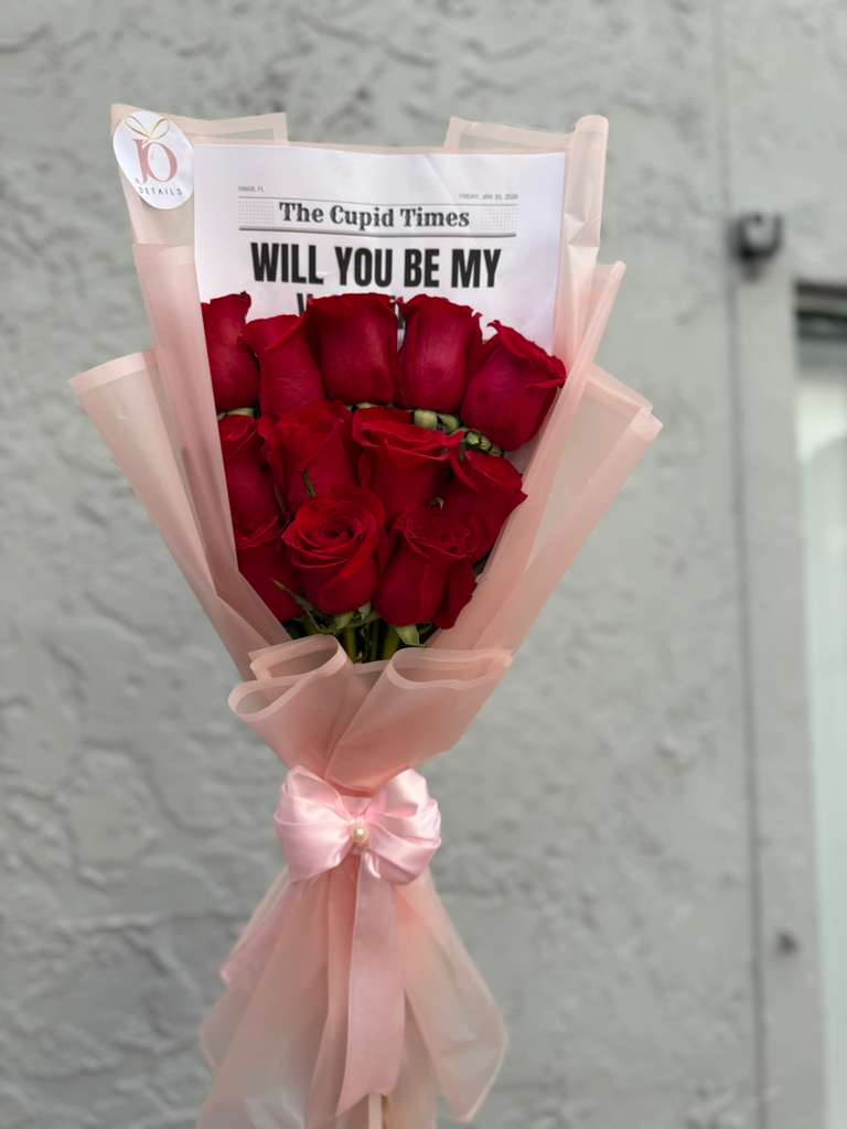 Flat bouquets